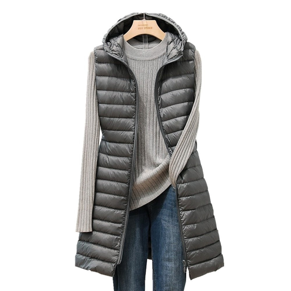 Rianne – Comfortable Long Women's Bodywarmer