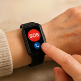 Senior Smartwatch – Fall Detection & SOS Call, 4G GPS, IP67 Waterproof