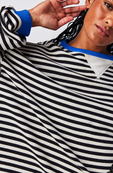 Amelia - Übergrößen Gestreifter Pullover für Damen | Bequemer und Stilvoller Strickpullover