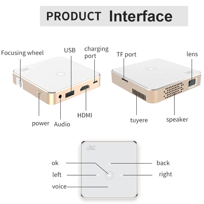 Kino Pro – Smart Portable Projector
