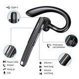 Trucker Bluetooth Headset – Dual Mic, Noise Cancelling & Hands-Free Calling