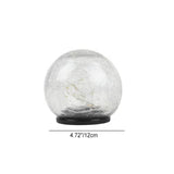 Solar Modern Minimalist Glass Floor Decoration LED Outdoor Landscape Light | Kalsten