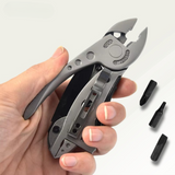 9-in-1 Multitool – Stainless Steel, 440C Blade & Foldable 12.2 cm