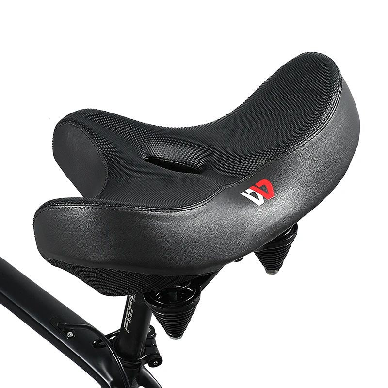 Ergonomic Bike Saddle – Wide Padded Support, Weatherproof & Pressure-Relief Design