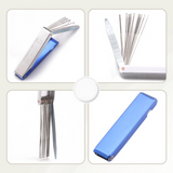 Stainless Steel Cleaning Needles – Nozzle Unblocking Set, Rustproof & Aluminum Case