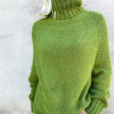 Enhanced Product Title: **Eleganza™ Angela Rollkragenpullover in Apfelgrün – Eleganter Damenpullover für stilvolle Looks** 

This title includes relevant keywords for better visibility while maintaining clarity and appeal.