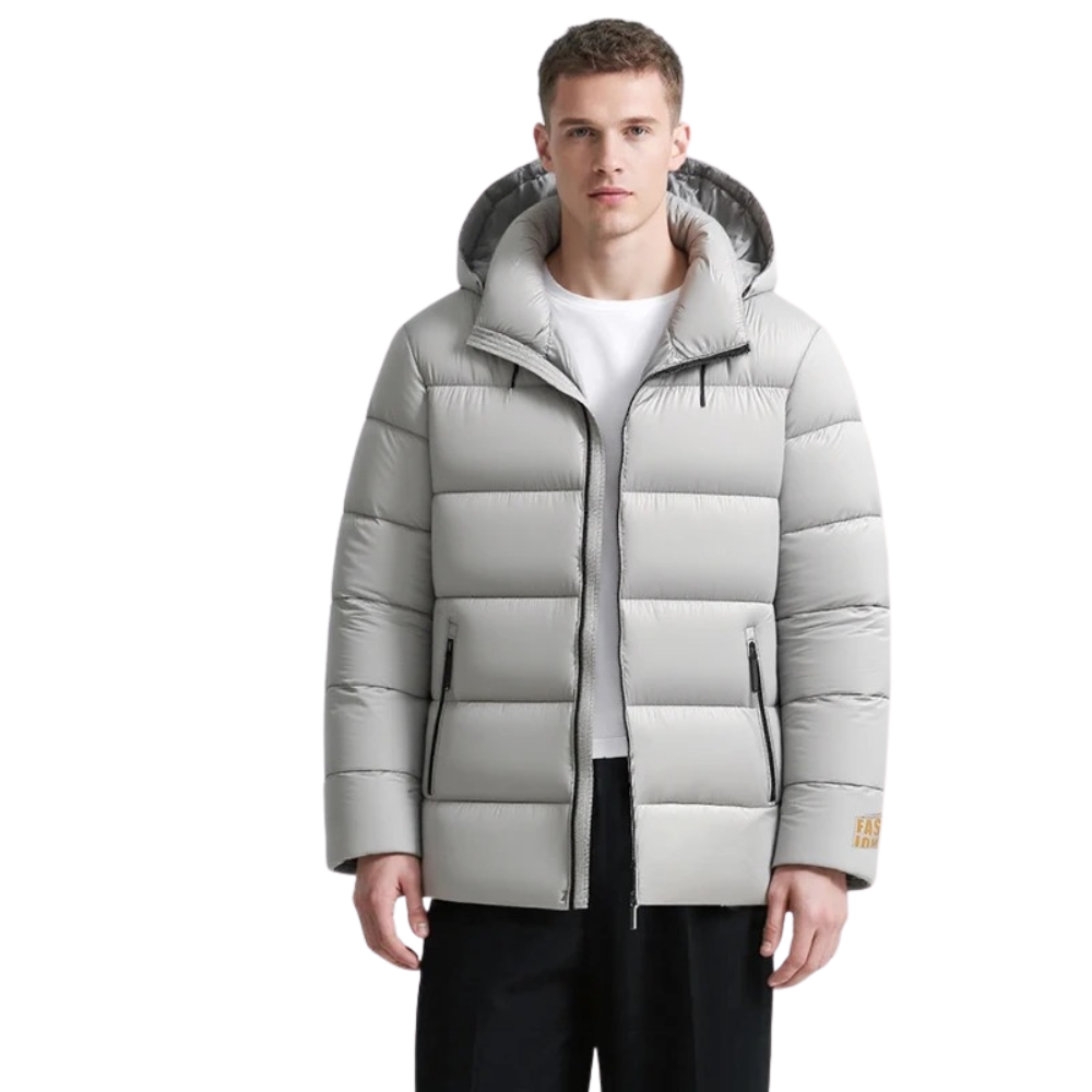 Optimized Product Title: "Elegante Pufferjacke für Damen - Stylische Winterjacke mit Kapuze, Warm und Bequem, Ideal für Kälte" 

This title includes relevant keywords and phrases that potential customers might search for, enhancing visibility and appeal.
