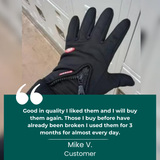 BowLift | Warm Waterproof Gloves: Thermal Gloves with Touch Screen | Biking, Golf, Raynaud's, and Winter Sports