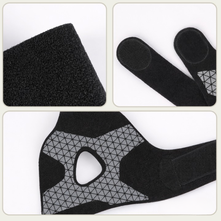 Enhanced Product Title: "Verstellbare Knöchelbandage mit Klettverschluss – Optimaler Halt und Stabilität für Verletzungsprävention" 

This title includes relevant keywords while emphasizing the product's features and benefits, making it more appealing for