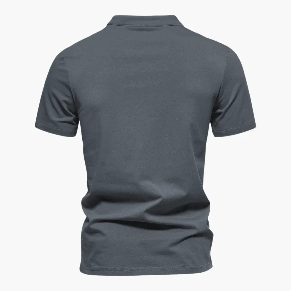 Men's V-Neck T-Shirt – Breathable Cotton, Everyday Fit & Versatile Style