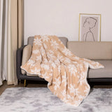 Cozy Christmas Wool Blanket Throw - Perfect for Sofa & Bed Decor
