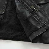 Optimized Product Title: "Elegante Lange Leder Bikerjacke für Damen - Stilvolle, Hochwertige Motorradjacke aus Echtleder" 

This title includes relevant keywords for better visibility in Google Shopping while clearly describing the product and its target
