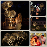 10 Stück LED-Lichtballons – Bunte, Leuchtende Ballons für Feste und Feiern