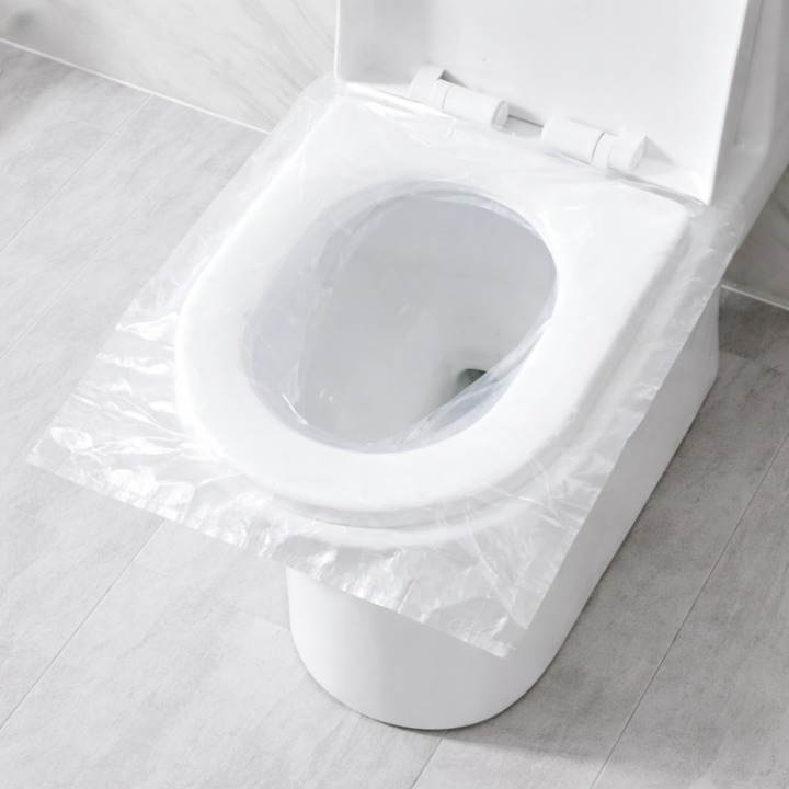 Disposable Toilet Seat Covers – Biodegradable, Universal Fit & 50-Pack