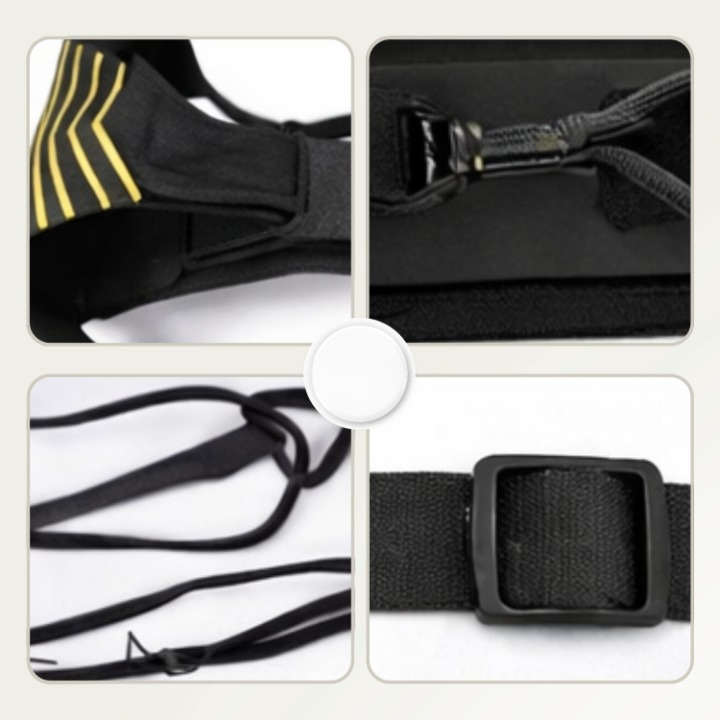 Kids Soccer Trainer Belt – Auto Ball Return, Adjustable Waist Strap & Neoprene