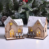 Glitter Christmas Lantern Houses – Enchanting Decorative Village Set