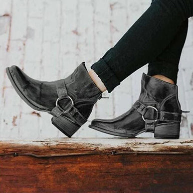 Maxime modern leather women's shoes