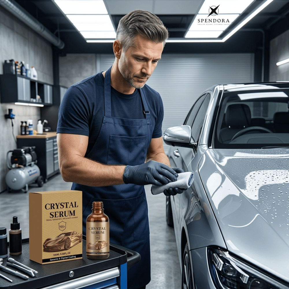 Ceramic Car Coating – 9H+ Hardness, 100ml & Hydrophobic UV Protection