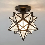 Xelio LED Ceiling Lamp | Elegant Geometric Star Light