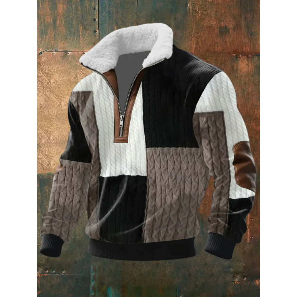 **SILVORO Fleece-Pullover mit hohem Kragen für Herren – Bequemer, warmer und stylischer Winterpullover** 

This optimized title includes relevant keywords and descriptors that can help improve visibility and appeal in Google Shopping results.