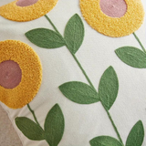 Enhanced Product Title: "Gestickter Blumen- und Botanik-Muster Kissenbezug – Elegante Dekoration für Ihr Zuhause" 

This title includes relevant keywords while also providing a clear description of the product's features and appeal.