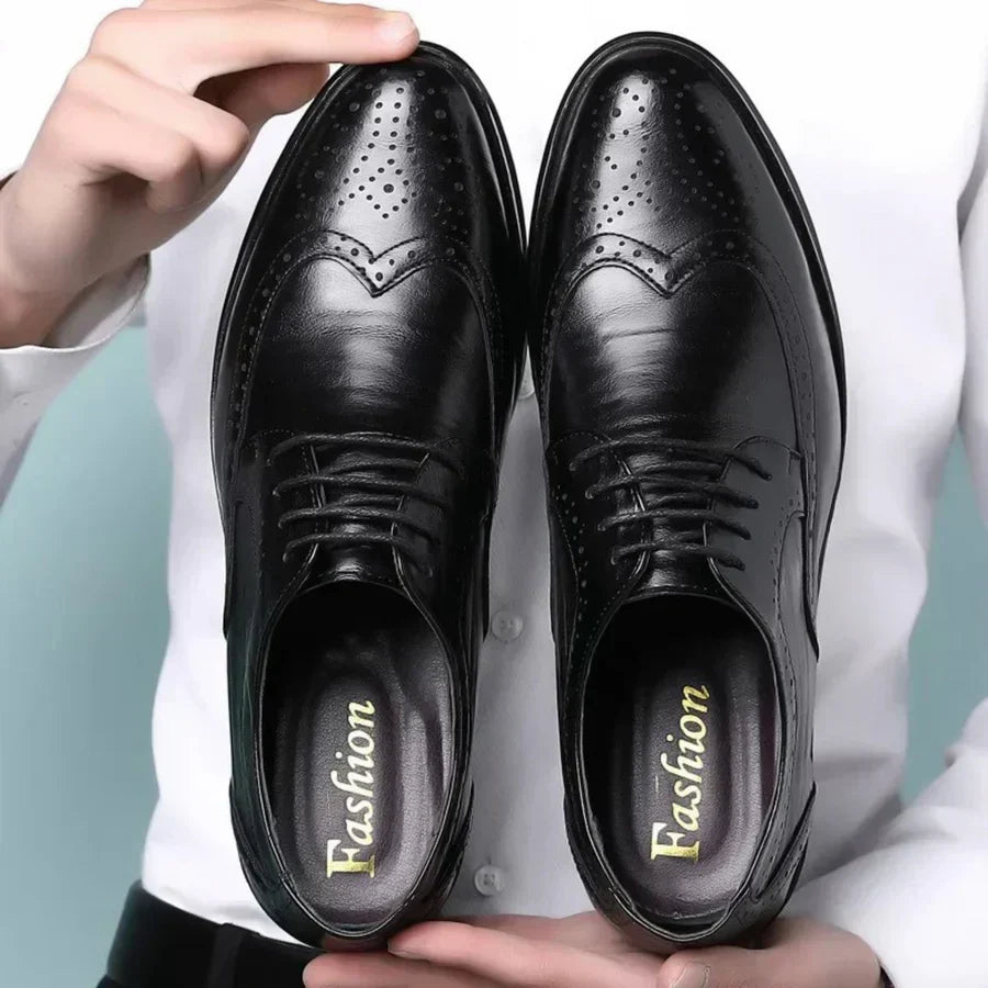Lorenzo – Men's Calfskin Leather Dress Shoes