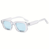 Retro Square Sunglasses – Polycarbonate, UV Protection & Unisex