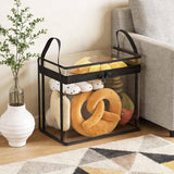 Clear Storage Bag – PVC, Zippered & Reinforced Handles, 2 Sizes
