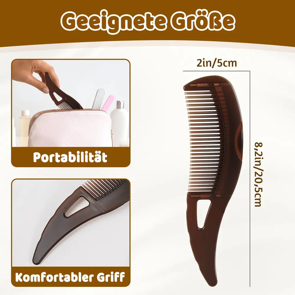 Scalp Massage Comb – Anti-Dandruff, Hollow Bristles & All Hair Types