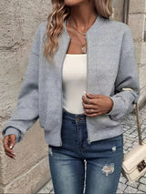 Enhanced Product Title: **Wilma™ Casual Zip-Up Jacket for Women - Stylish Lightweight Outerwear**