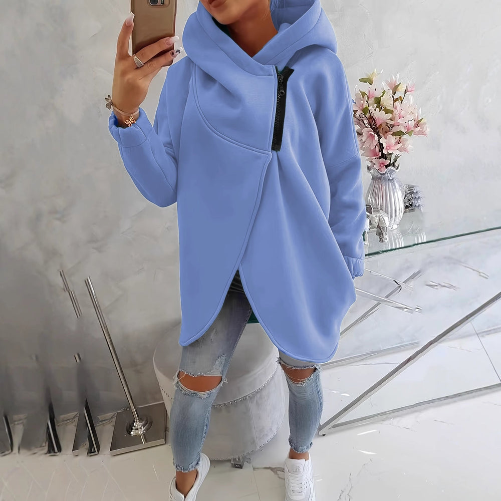 Enhanced Product Title: Emma™ Women's Cozy Zip-Up Hoodie - Stylish & Comfortable Fleece Jacket for Everyday Wear

This optimized title includes relevant keywords while maintaining clarity and appeal for potential customers.