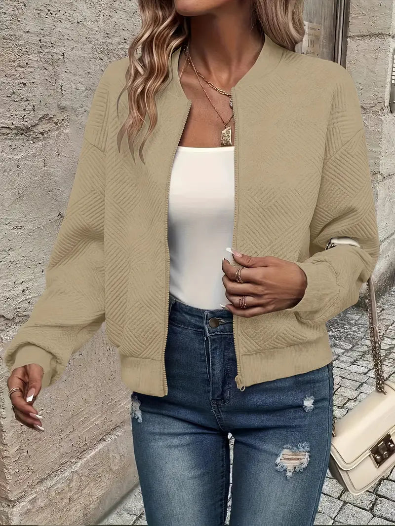 Enhanced Product Title: Isla™ Lightweight Zip-Up Jacket for Women - Stylish & Comfortable Outerwear

This optimized title includes relevant keywords and phrases that can improve visibility on Google Shopping while clearly describing the product.