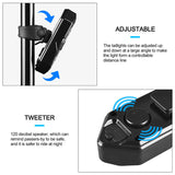 Bike Tail Light with Remote – Turn Signals, 120dB Horn, Waterproof & 900mAh USB Rechargeable