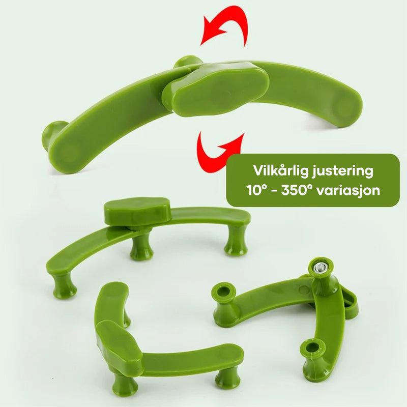 Adjustable Plant Support Clips – Weatherproof, Angle-Adjustable, 5/10/20 Pack