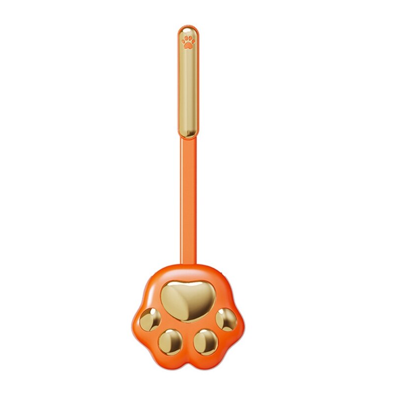 Silicone Cat Paw Toilet Brush – Scratch-Free Bristles, Quick-Dry & Holder Set