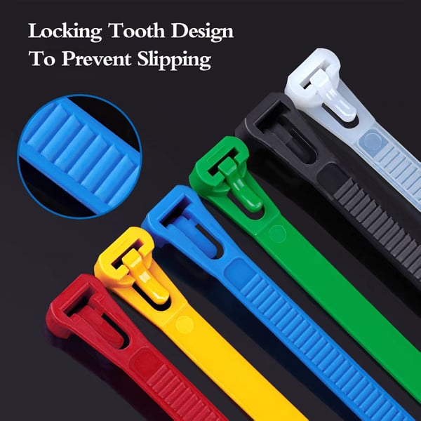 Optimized Product Title: **Wiederverwendbare selbstschließende Nylon-Kabelbinder – 100 Stück für sicheren Halt und Ordnung** 

This title includes relevant keywords while emphasizing the product's features and benefits for better visibility in Google Shop