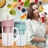 Portable Smoothie Blender – 150W Motor, 6 Stainless Blades & 420 ml Bottle