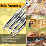 Holzbohrer-Set Quadratische Löcher – Präzisionsbohrer Edelstahl