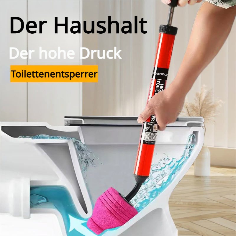 High-Pressure Drain Cleaner Pump – Chemical-Free, 64cm & Multi-Surface