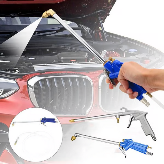 Air Blow Gun – Long Nozzle Tube, Reaches Tight Spots & Air Compressor Accessory