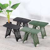 Folding Outdoor Stool with Cushion – Aluminum, Holds 120kg, 1.2kg, Weatherproof