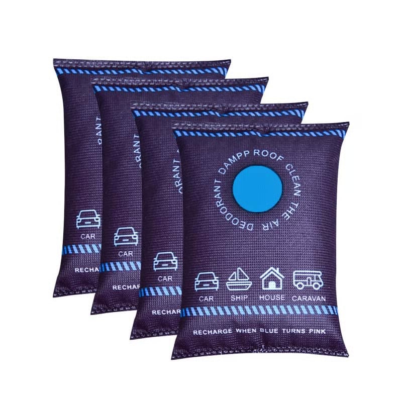 Moisture Absorber – Color Indicator, Mineral Beads & 200g for Closets & Cars