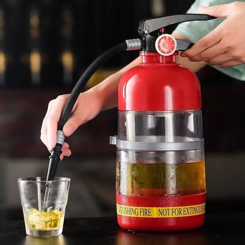Getränkespender Feuerlöscher-Design 2 Liter