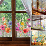 Optimized Product Title: "Blumen- und Schmetterling Fensteraufkleber – Dekorative Wandtattoos für Fenster und Wände" 

This title includes relevant keywords while also providing a clear description of the product's purpose and appeal.