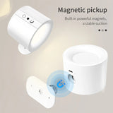 Rechargeable LED Wall Light – Remote Control, Magnetic Base, 3 Color Temps, USB-C