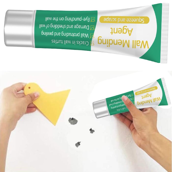 Waterproof Wall Repair Cream – 100ml, Fills Cracks & Holes, Sandable & Paintable