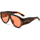 Oversized UV400 Aviator Sunglasses Bowlift
