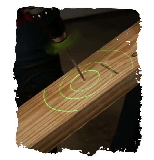 Laser Drill Guide – Universal Fit, Auto-Stop & Straight Hole Alignment