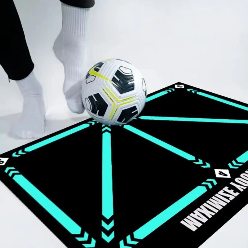 Soccer Training Mat – 120×60cm, Skill Markings with Online Video Access, Ages 6–14