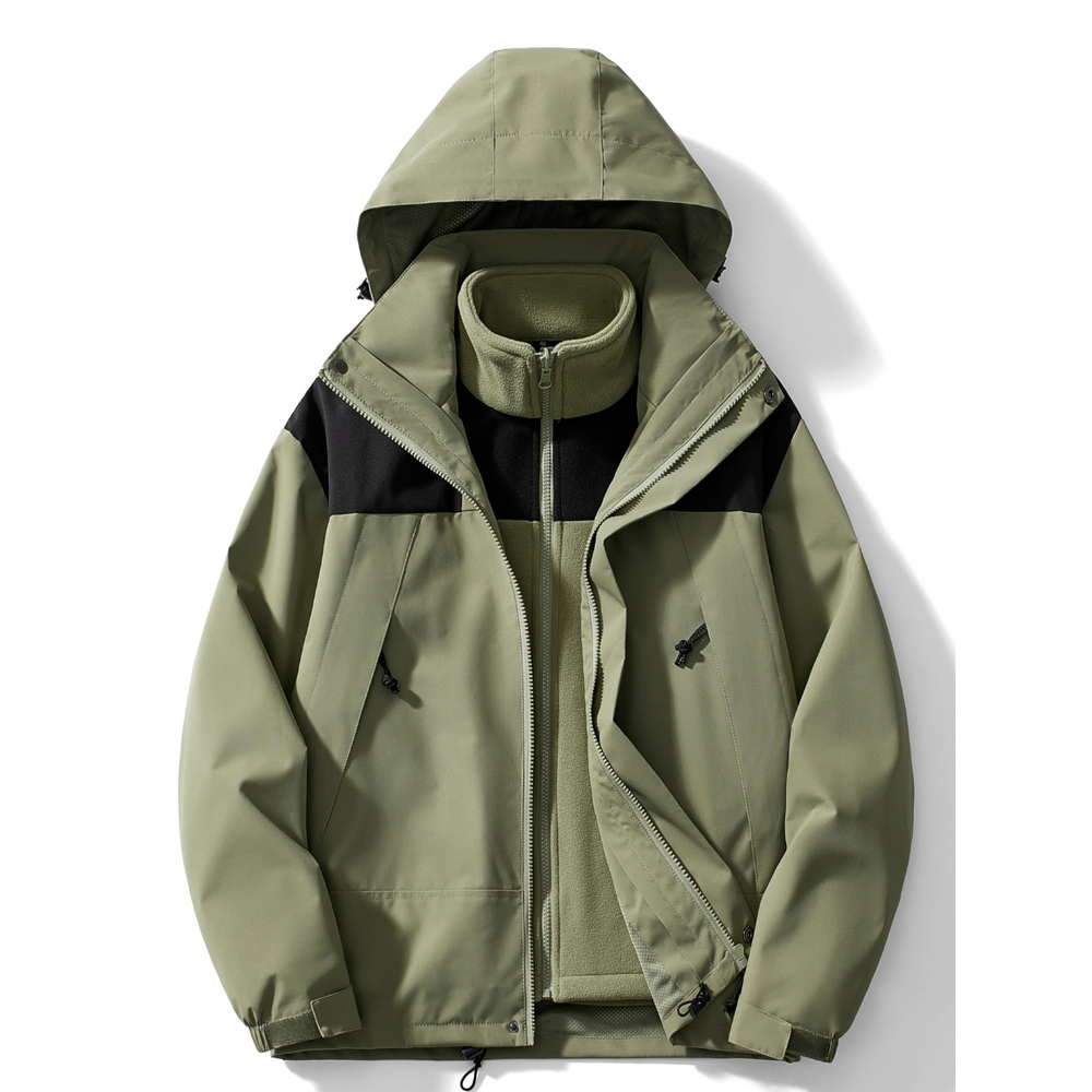 3 – in – 1 Hooded Winter Jacket – Melody